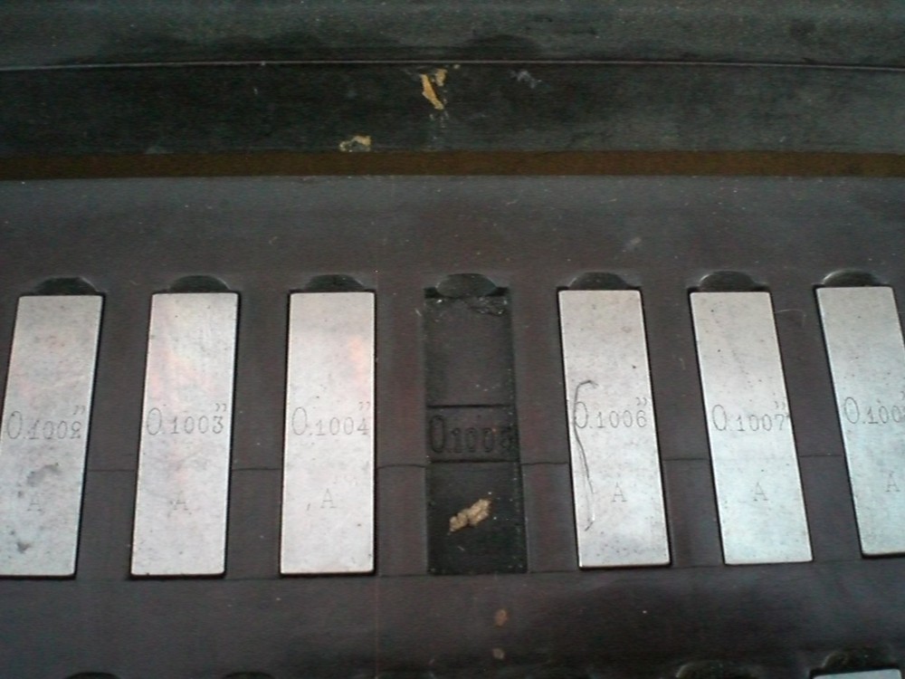 Vintage Johansson Gage Block Set