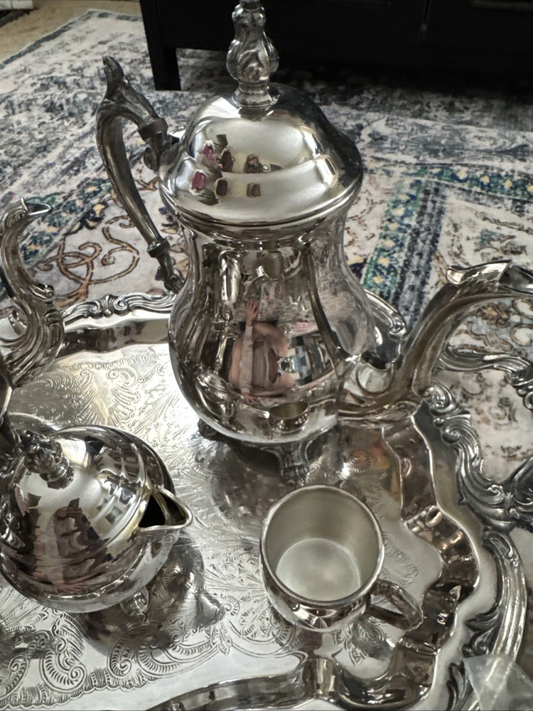 FB Rogers Silver Plated 10 Piece Coffee/Tea Set. Beautiful Condition