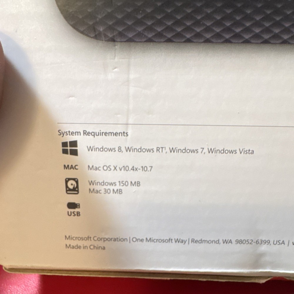 Microsoft Wireless 2000 Keyboard & Mouse, USB, Black, Palm Rest, Media Keys