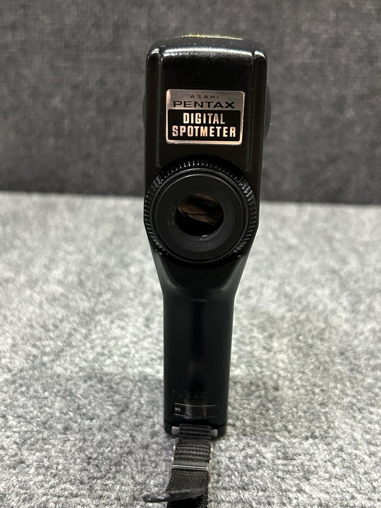 Asahi Pentax Digital Spotmeter Light Exposure Meter Japan w/ Strap & Case READ