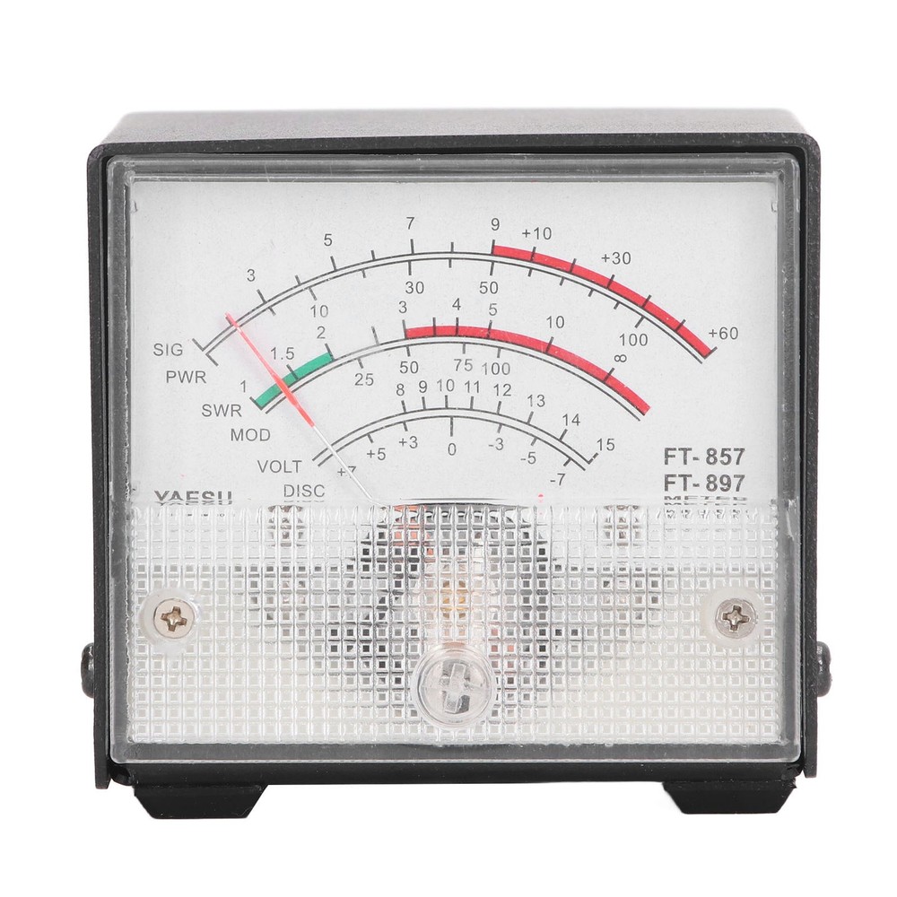 SWR Test Meter Pointer Type Power Detector Standing Wave Ratio Meter For Yae NY