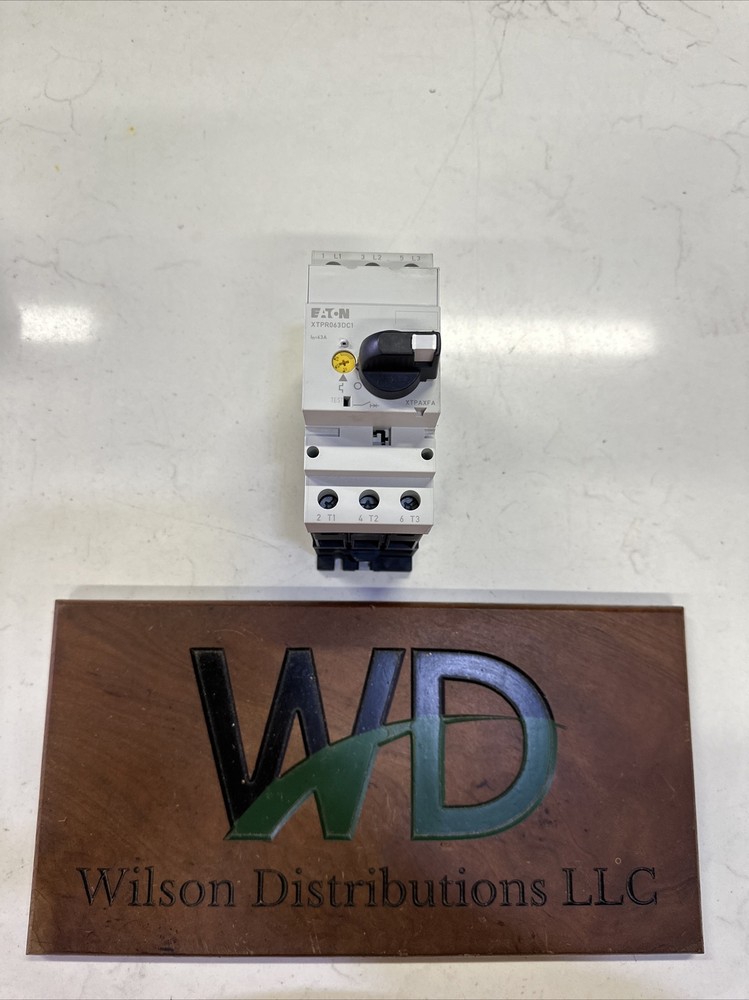 EATON KLOCKNER MOELLER XTPR063DC1 MANUAL STARTER PROTECTOR  55-63 Amp