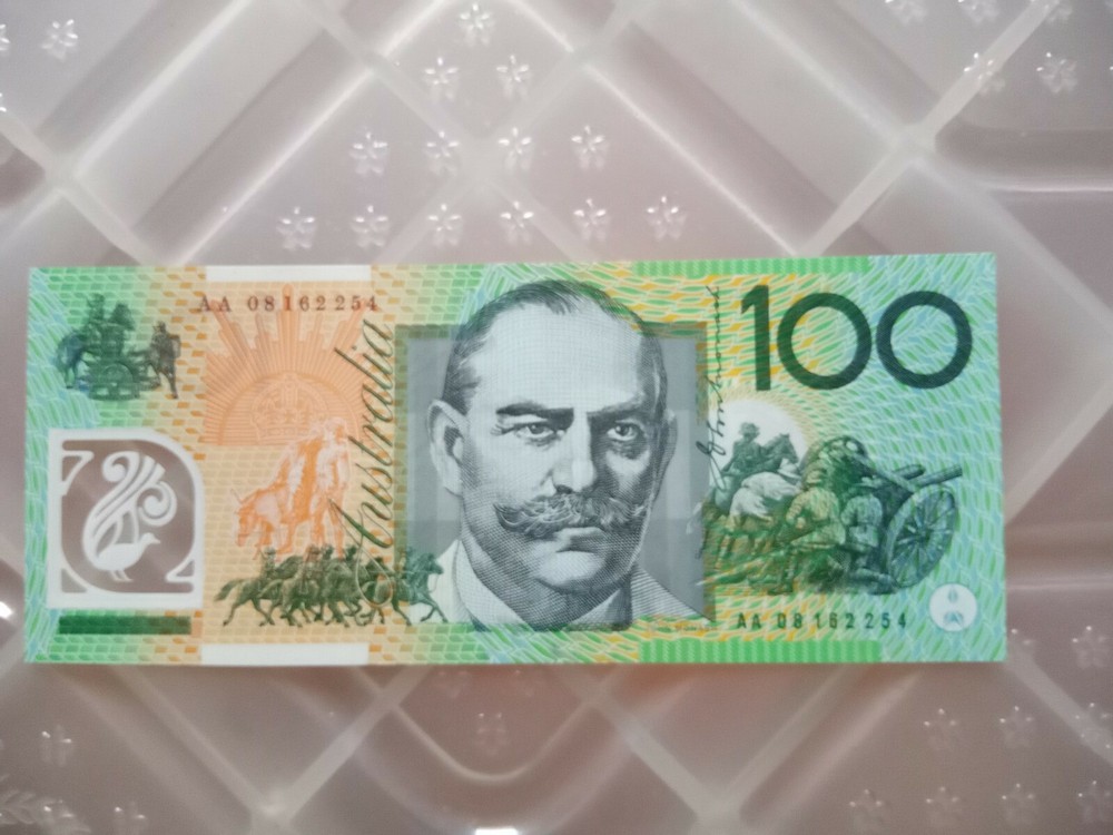2008 $100 Dollar AA08 First Prefix. Stevens / Henry.. Uncirculated