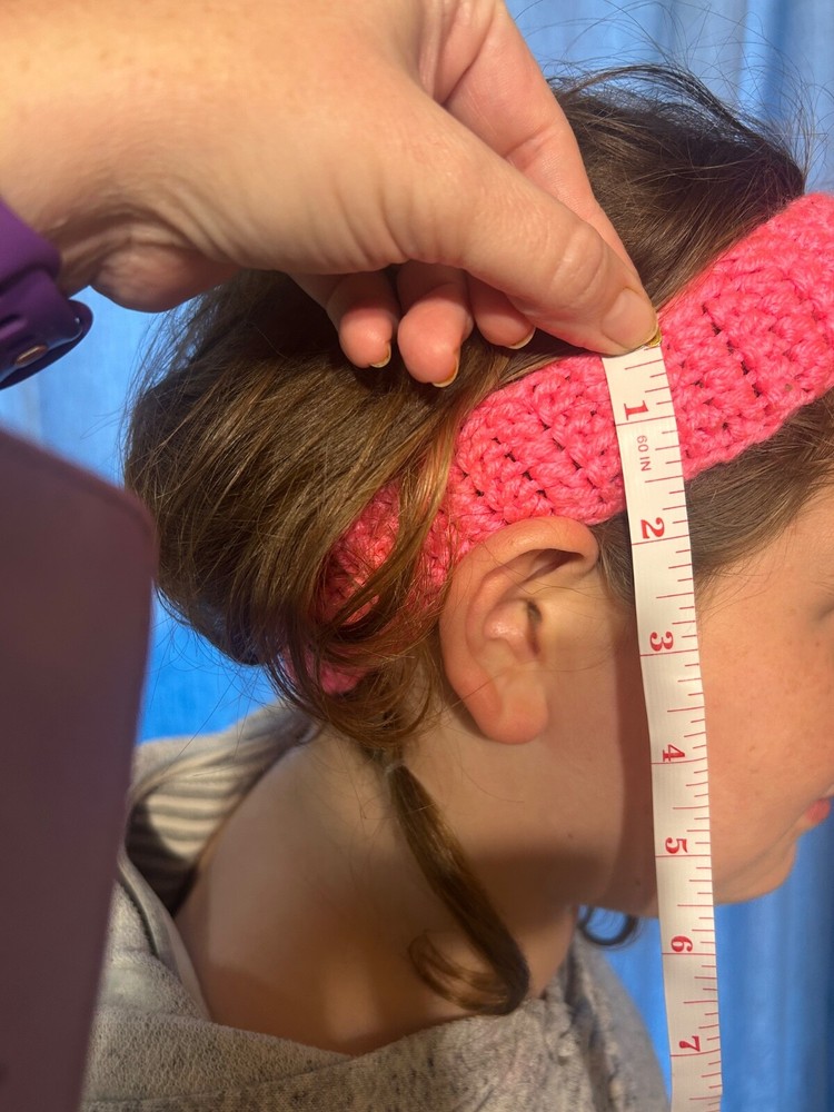 crocheted headband
