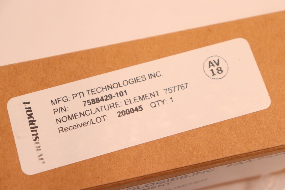 PTI FAA-PMA Filter Element 7588429-101
