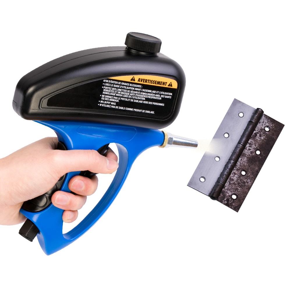 Gravity Sand Blaster Portable Small Sandblasting Tool Handheld Spray Machine