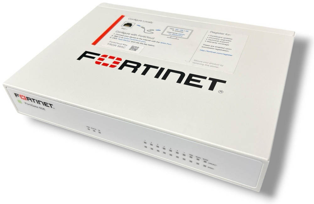 FORTINET FortiGate 60E FG-60E Network Security Firewall - FACTORY RESET!!
