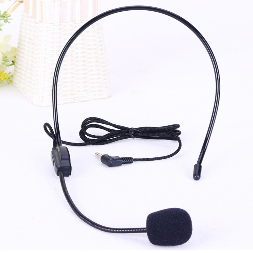 Headset Microphone Head-mounted Wired Headset Microphone Microphone Headset New