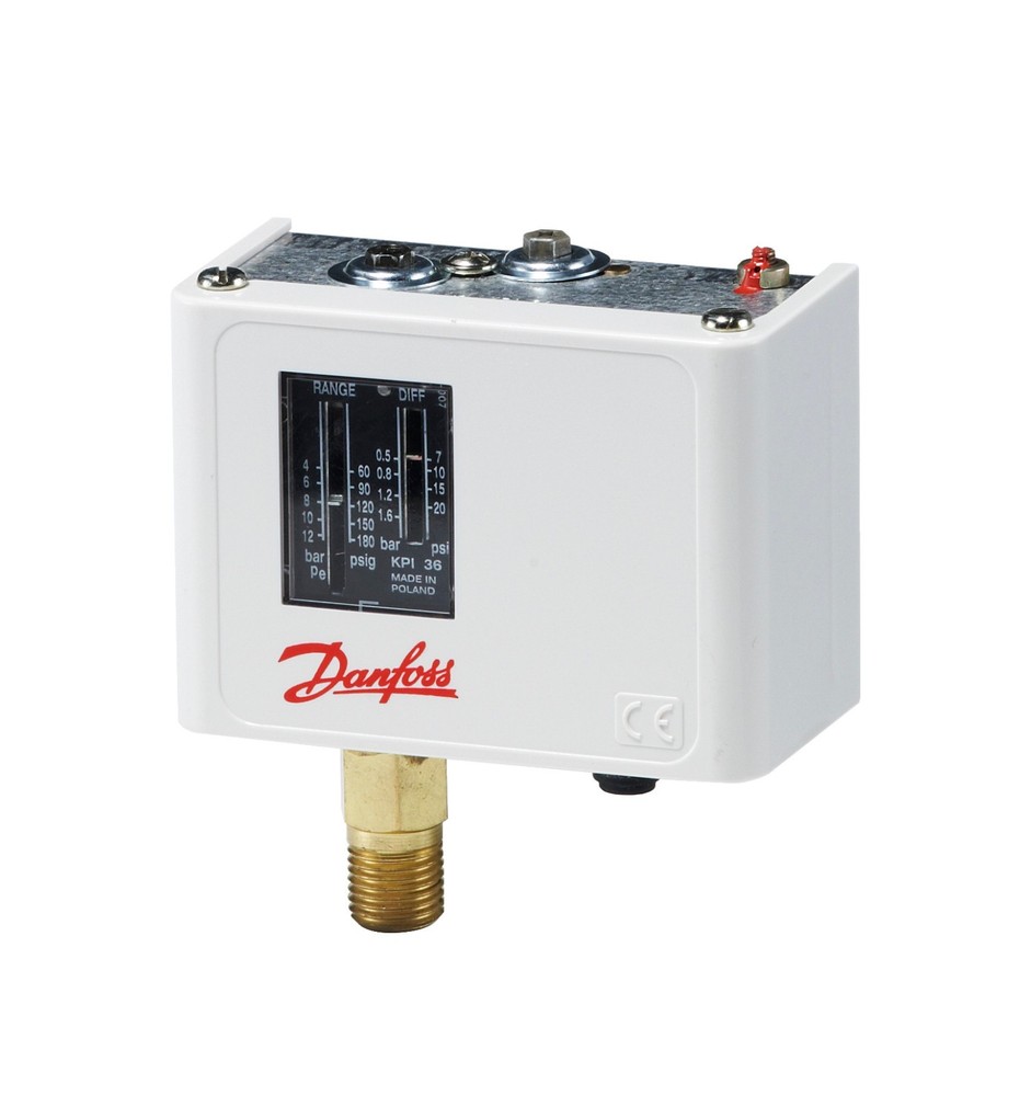 DANFOSS PRESSURE SWITCH PRESSURE SENSOR KPI35 HVAC PLUMBING