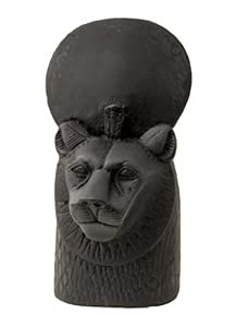 - Sekhmet Bust Black - 4.5" - Made in Egypt