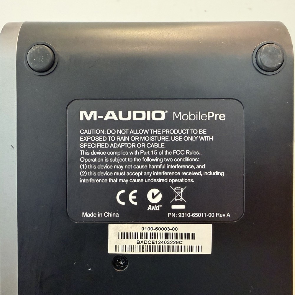 M Audio Mobil Pre USB Box Preowned