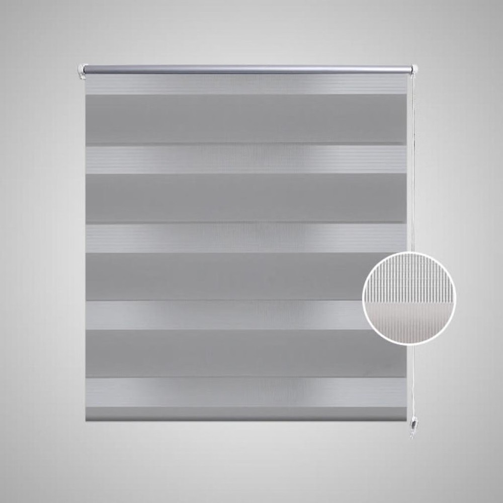 Blind Grey Polyester 31.5 x 68.9 in Modern Blinds Rectangular
