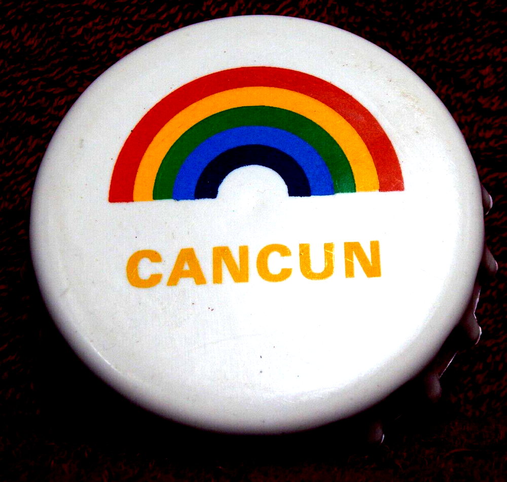Vintage Bottle Cap Bottle Opener Cancun