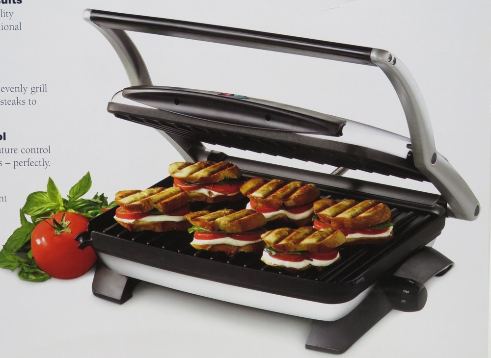 Cuisinart Griddler Express™ Contact Grill GR-2TM Electric w/Floating Hinge