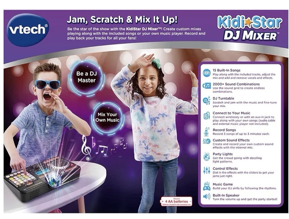 VTech Kidi Star DJ Mixer
