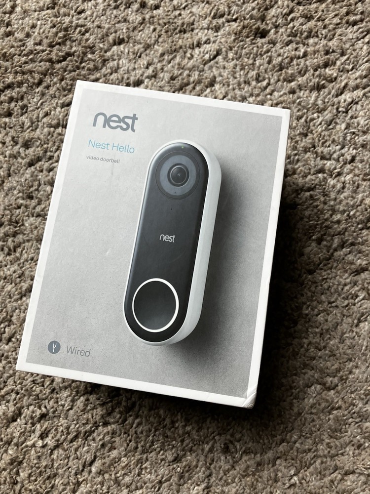 Nest Hello Wired Video Doorbell