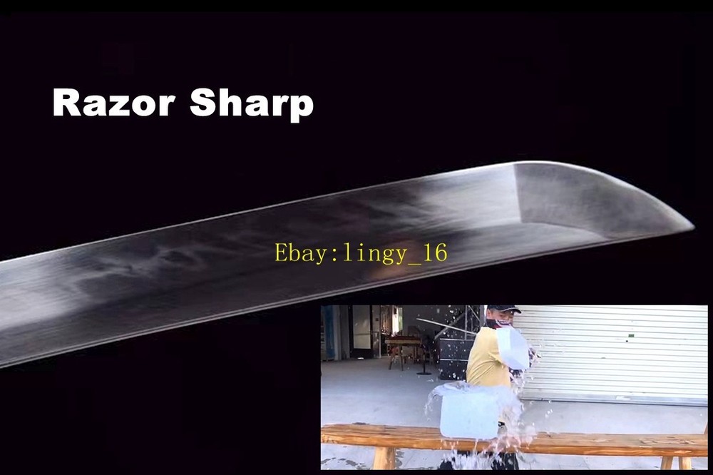 Copper ACCESSORY TaChi Functional Sword Japanese Samurai Katana Razor Sharp Cut