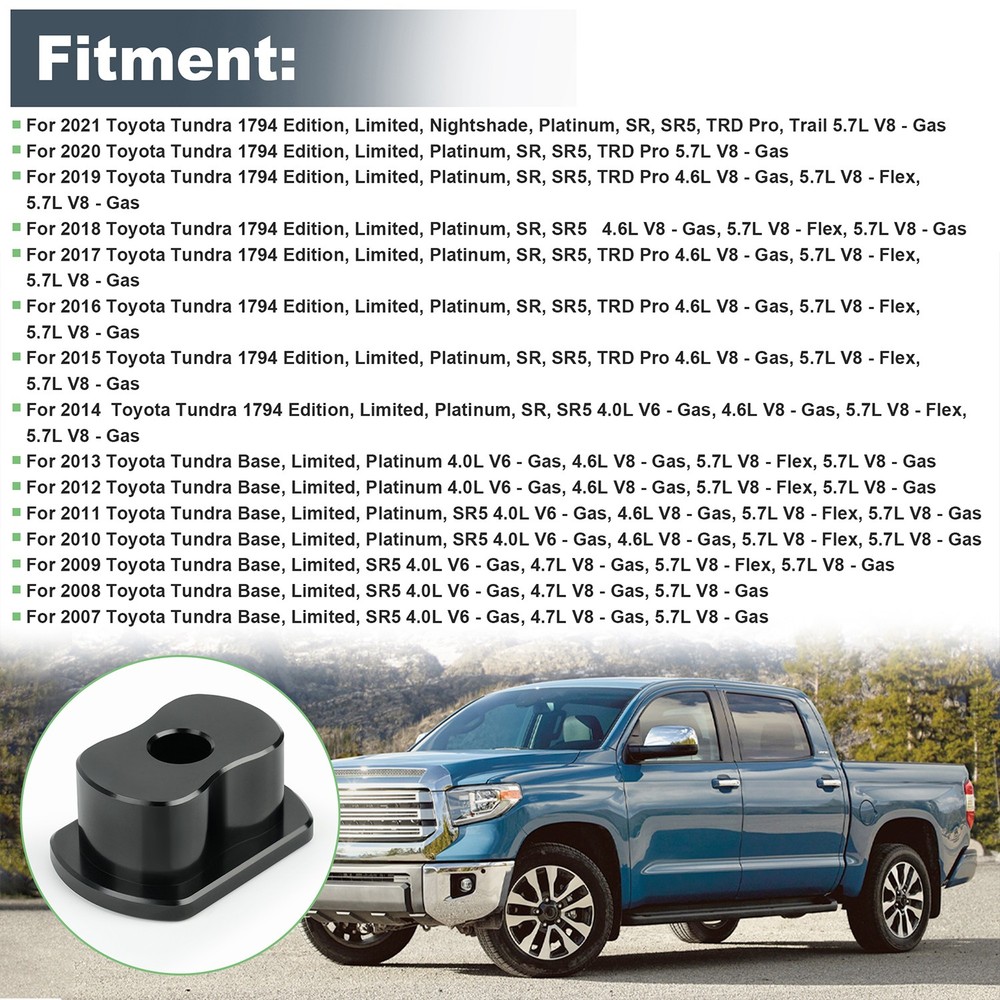 For Toyota Tundra 2007-2021 Left Side Tailgate Hinge Bushing Replace 66102-0C021