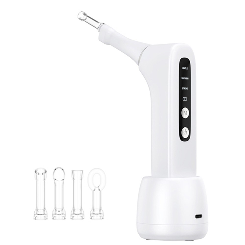 Electronic Tonsil Stone Remover Kit Vacuum LED Light 3 Adjustable Suction Modes
