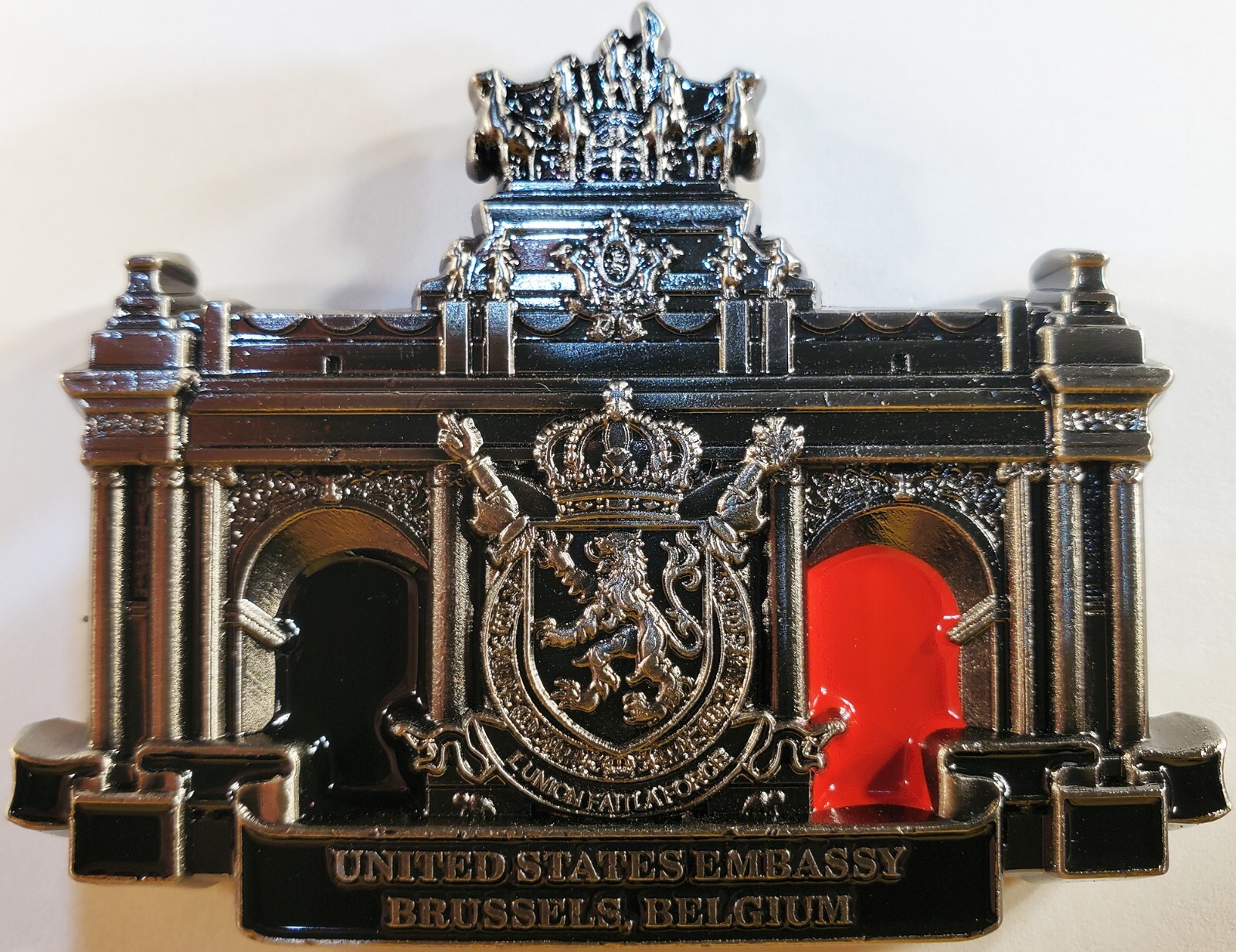 US State Department US Embassy Brussels Belgium Challenge Coin. 2" 153