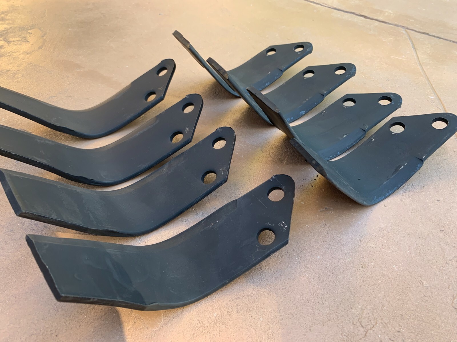 8 pcs King Kutter Tiller Blades Tines 505002 RH & LH for TG & TG-G Tiller 505006