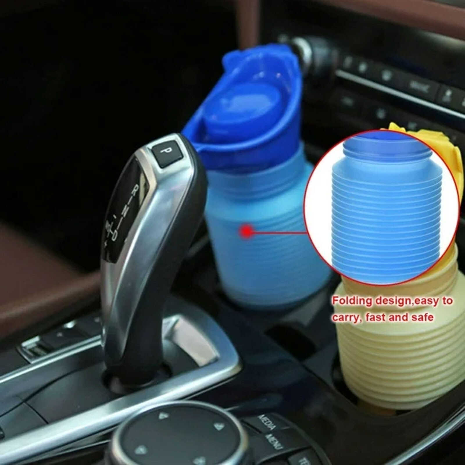 Portable Urinal Male Female Emergency Travel Camping Car Toilet Pee Bottle Kit