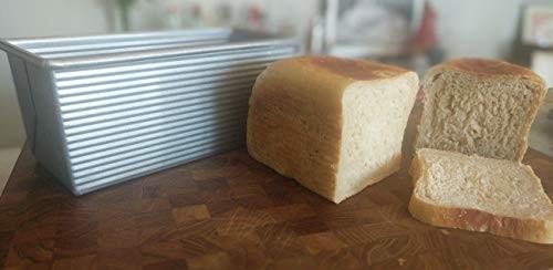 Bakeware Pullman Loaf Pan, Large, Silver 13 x 4 No Lid