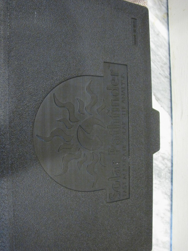 Solar Pathfinder Solar Site Analysis Tool Complete Kit Compass Dome Case USA