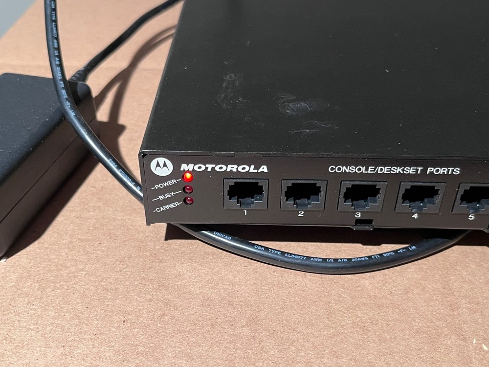 Motorola L3208A Digital Junction Box Controller GlobTek AC Adapter Cable