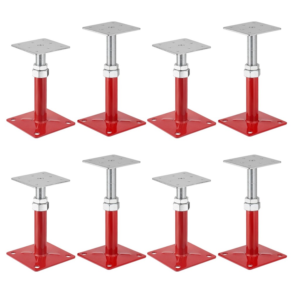 8PCS Adjustable House Floor Jacks, RV Step stabilizer, Post Floor 5" - 8" A++++