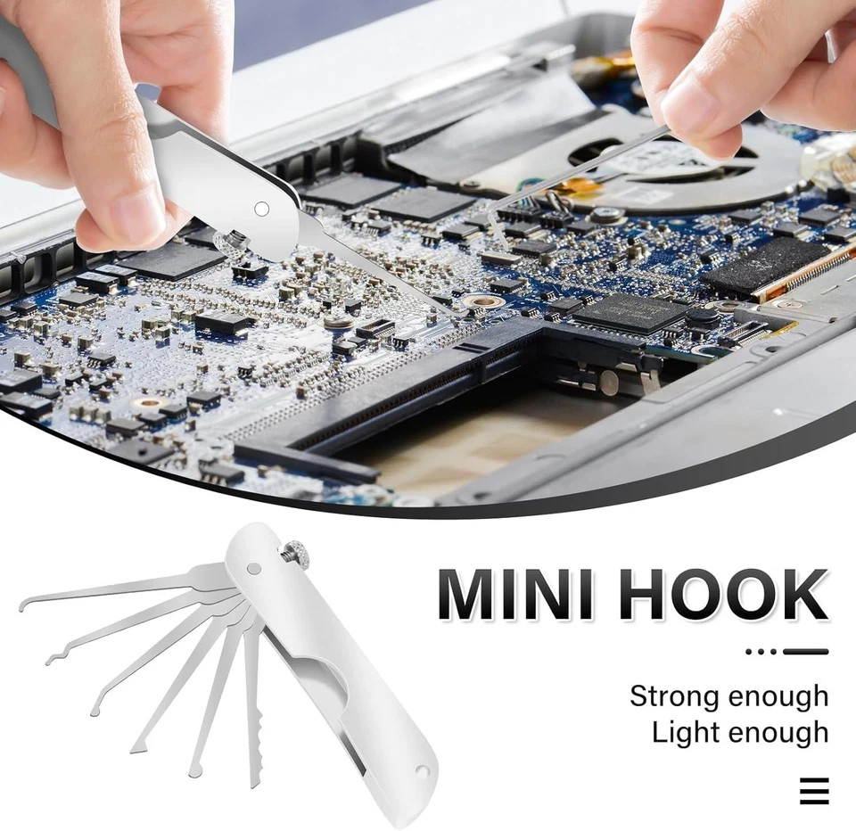 Hook and Pick Tool Set, Portable Pick Hook Tool Set Auto Maintenance Engine Trim