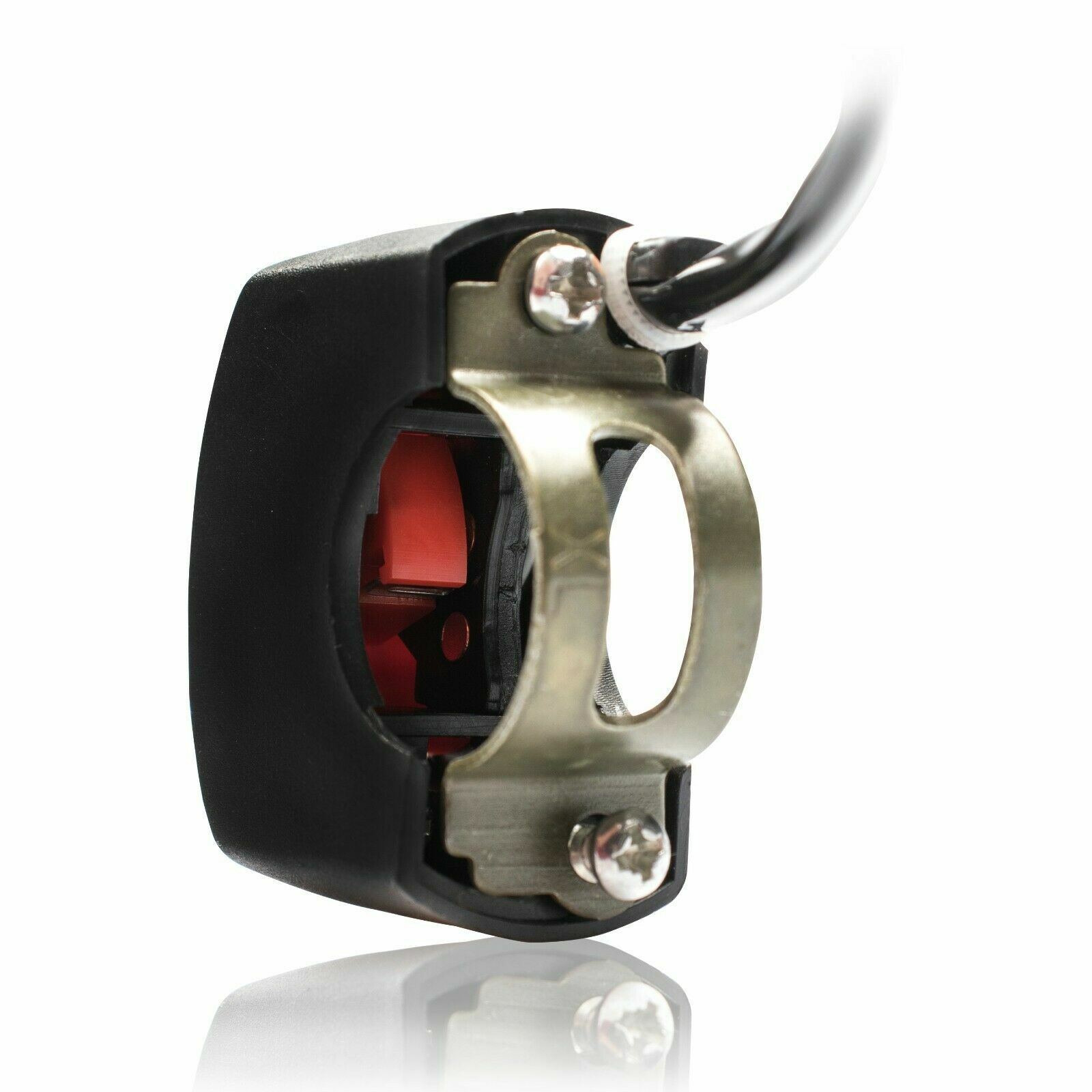 7/8" Motorcycle Handlebar Kill ON-OFF Latching Switch 12V Scooter ATV Bike