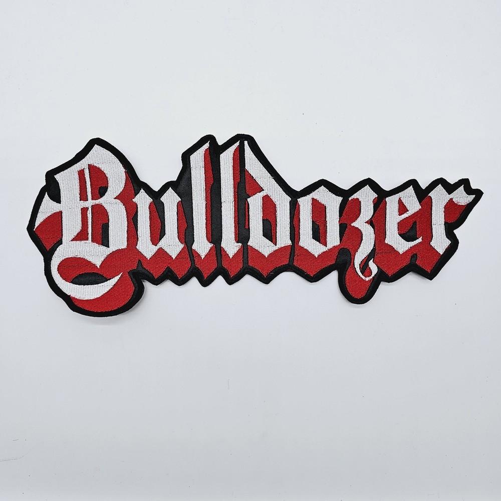 Bulldozer   Logo  EMBROIDERED BACK PATCH