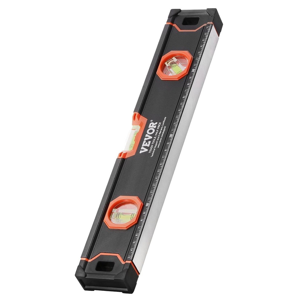 48/24/16/10in Magnetic Carpenter Level, Fast 3 Way Angle Detection