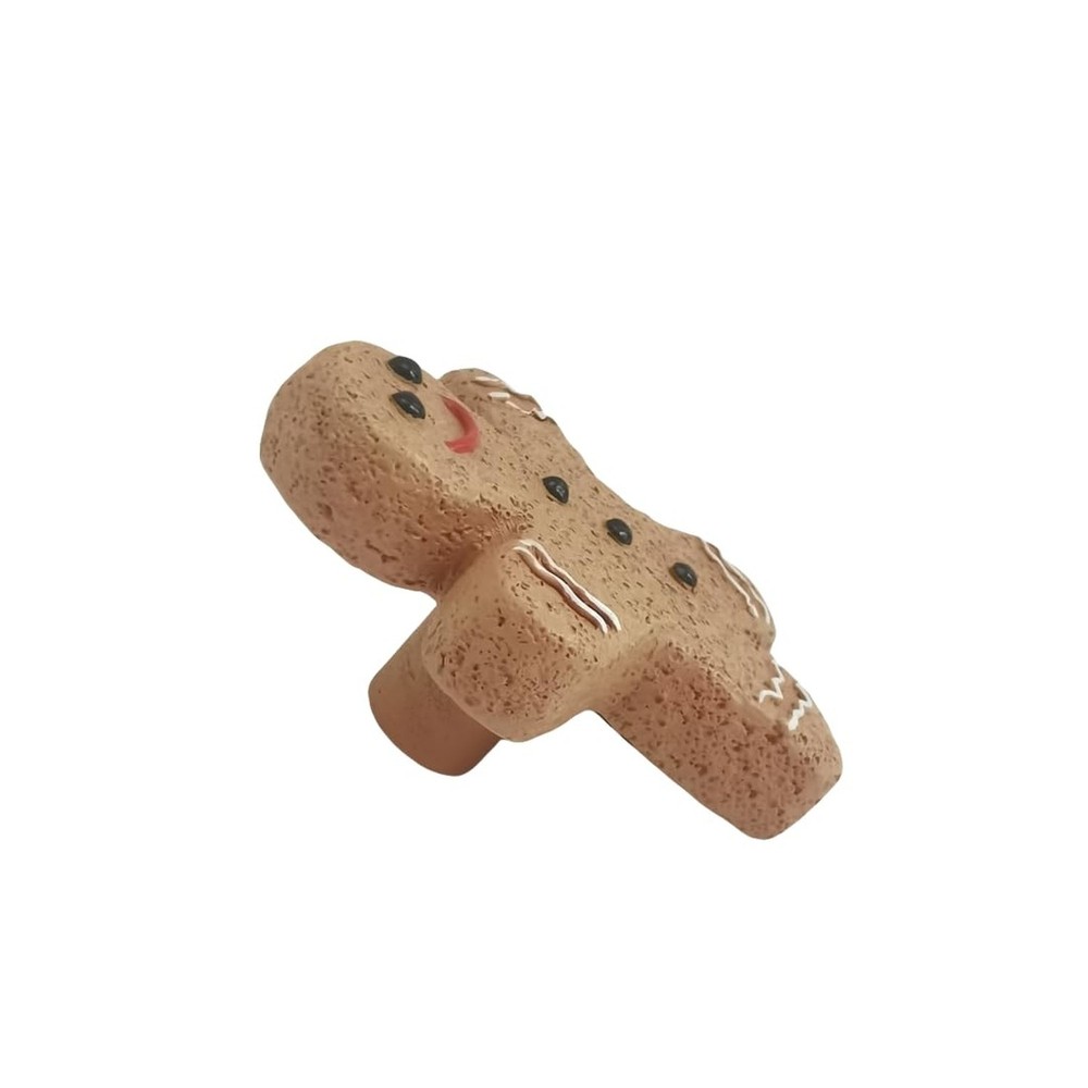 Gingerbread Men Drawer Pulls Cabinet Knobs Hand Painted Resin Dressing Table ...
