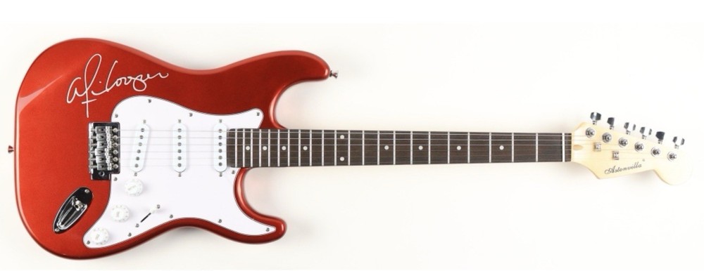 Alice Cooper Signed Full-Size Electric Guitar Beckett Certified
