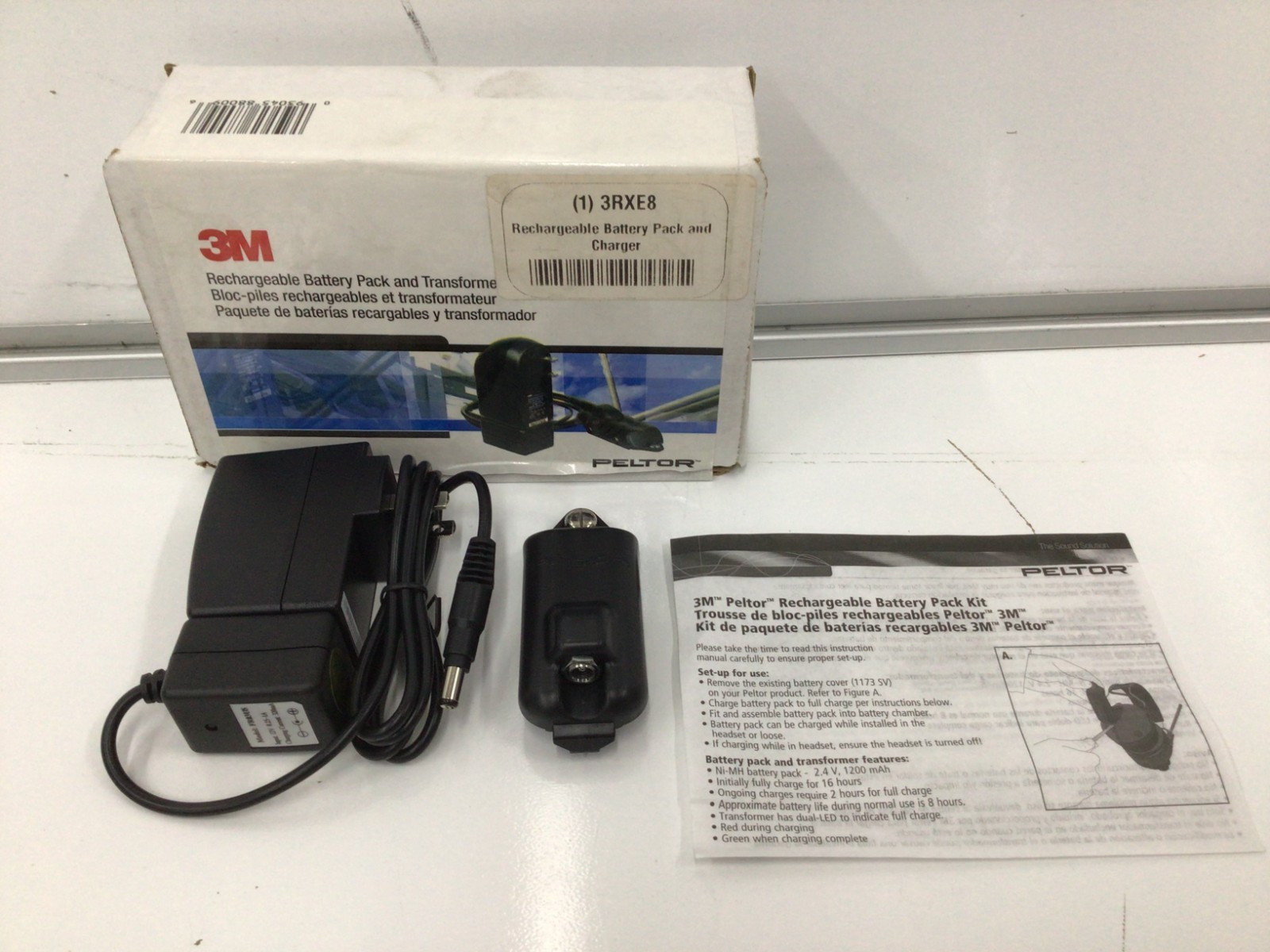 3m Rechargeable Battery Pack and Charger 88009-00000 3m 88009-00000