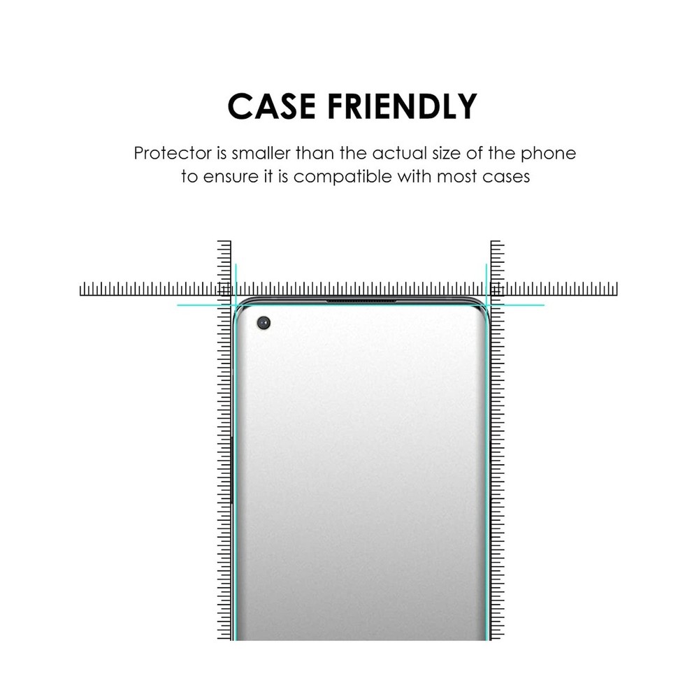 Matte Screen Protector for OnePlus 9 Pro [2 Pack], UV Tempered Glas... Fast Ship