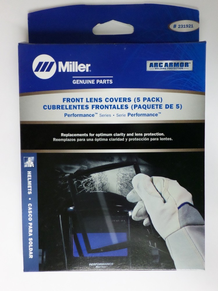 MILLER PERFORMANCE CLEAR OUTSIDE LENS PKG / 5 231921