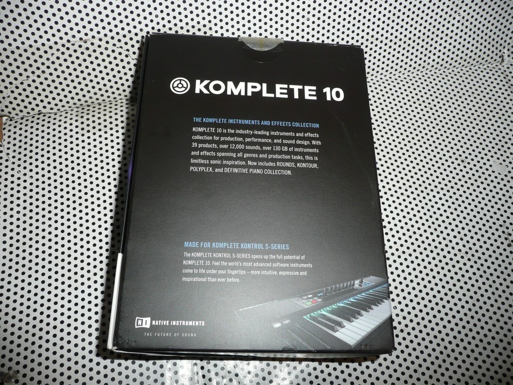 Komplete 10 Educational Version, Disk Set A-M for Kontrol S-Series