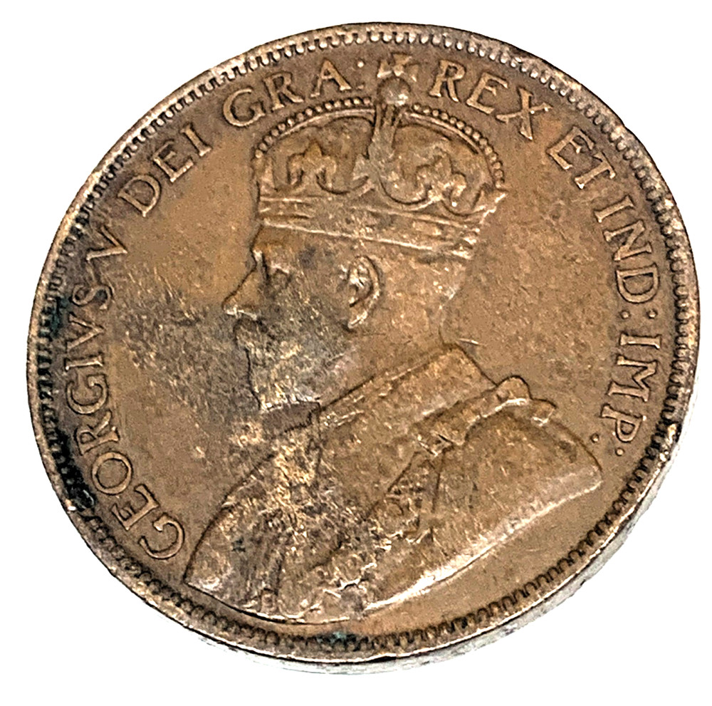 # C9020 CANADA COIN, LARGE CENT 1918