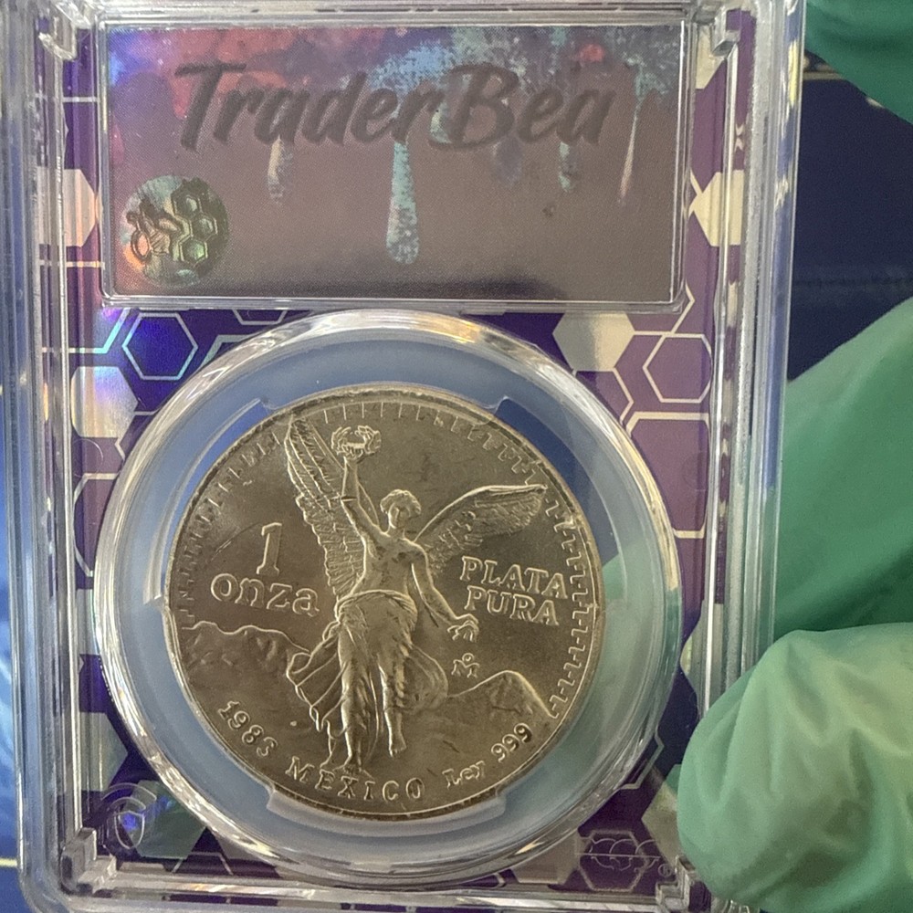 1983-Mo Silver Libertad PCGS MS65