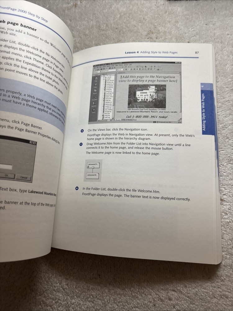 Microsoft FrontPage 2000 CD-ROM - New Sealed Self Study Kit