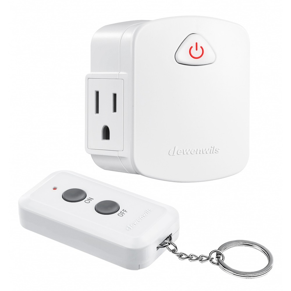 DEWENWILS Indoor Wireless Remote Controlled Outlet Plug Light Switch for Hallowe