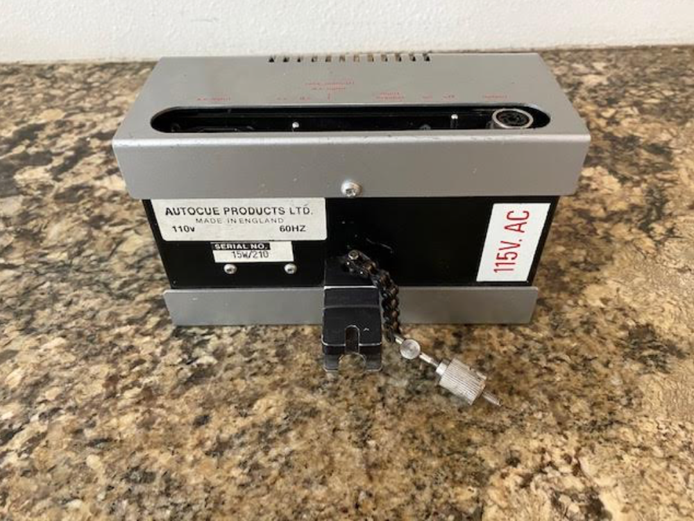 Autocue Products Ltd. teleprompter part