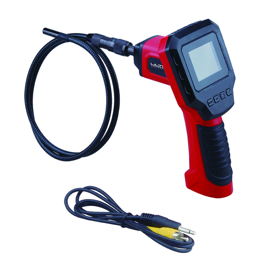 9mm Digital Inspection Camera, 2.4" LCD Screen, 38" Long Flexible Camera Cable
