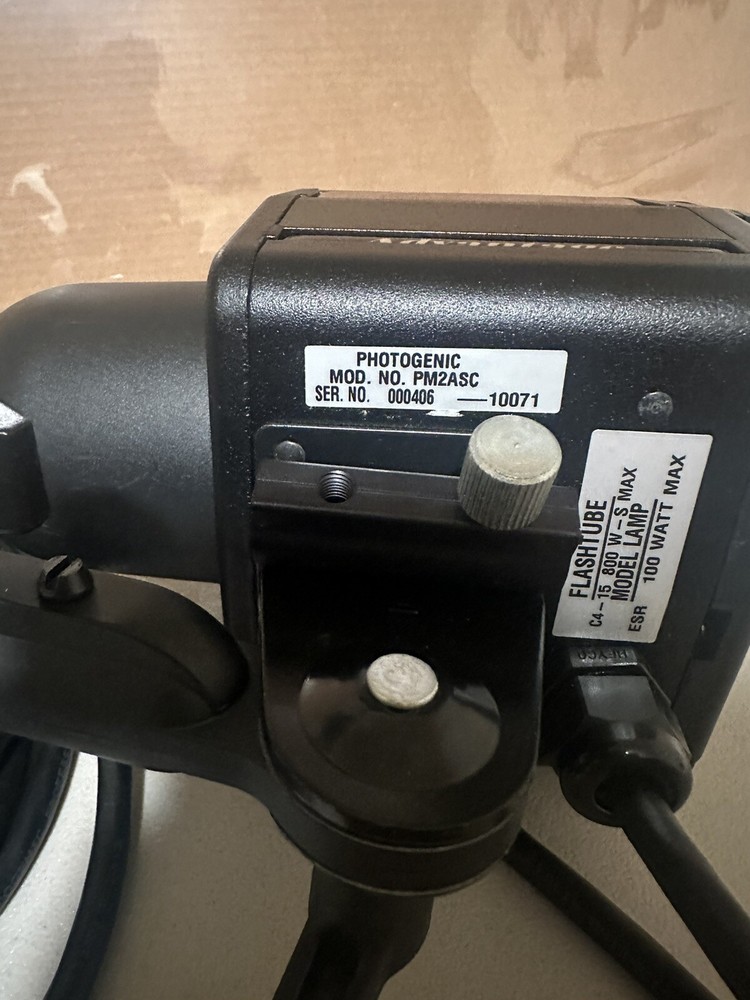 Photogenic Flashmaster Flash Heads And Control Units Pro Lighting