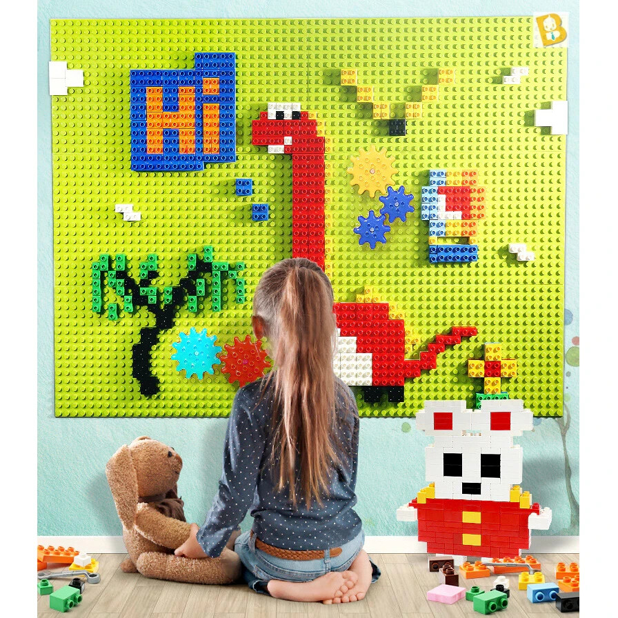 572 Pcs Generic Building Block Wall Compatible with All Major Brands Brick
