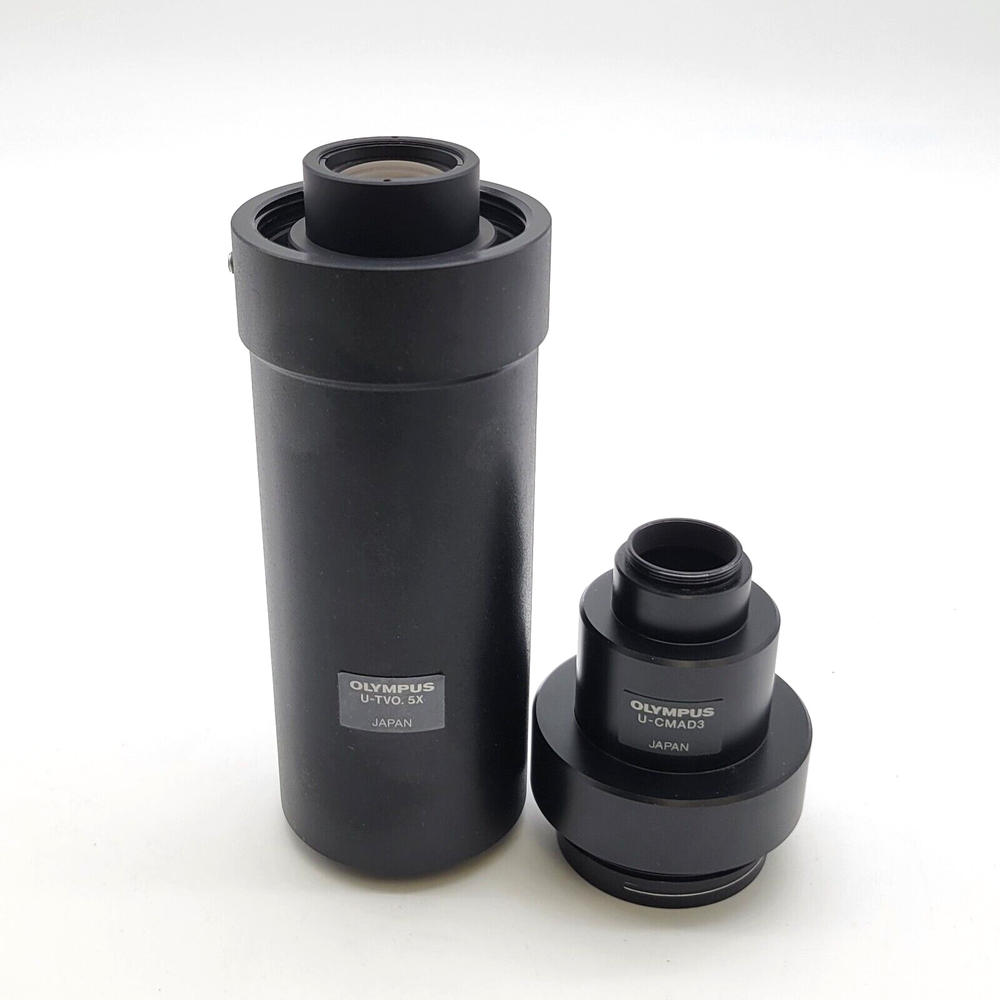 Olympus Microscope Camera Video Adapter U-TVO .5x with U-CMAD3