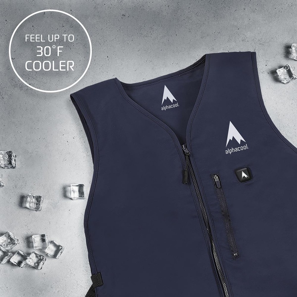 AlphaCool 5V Touch Button Circulatory Cooling Vest One Size